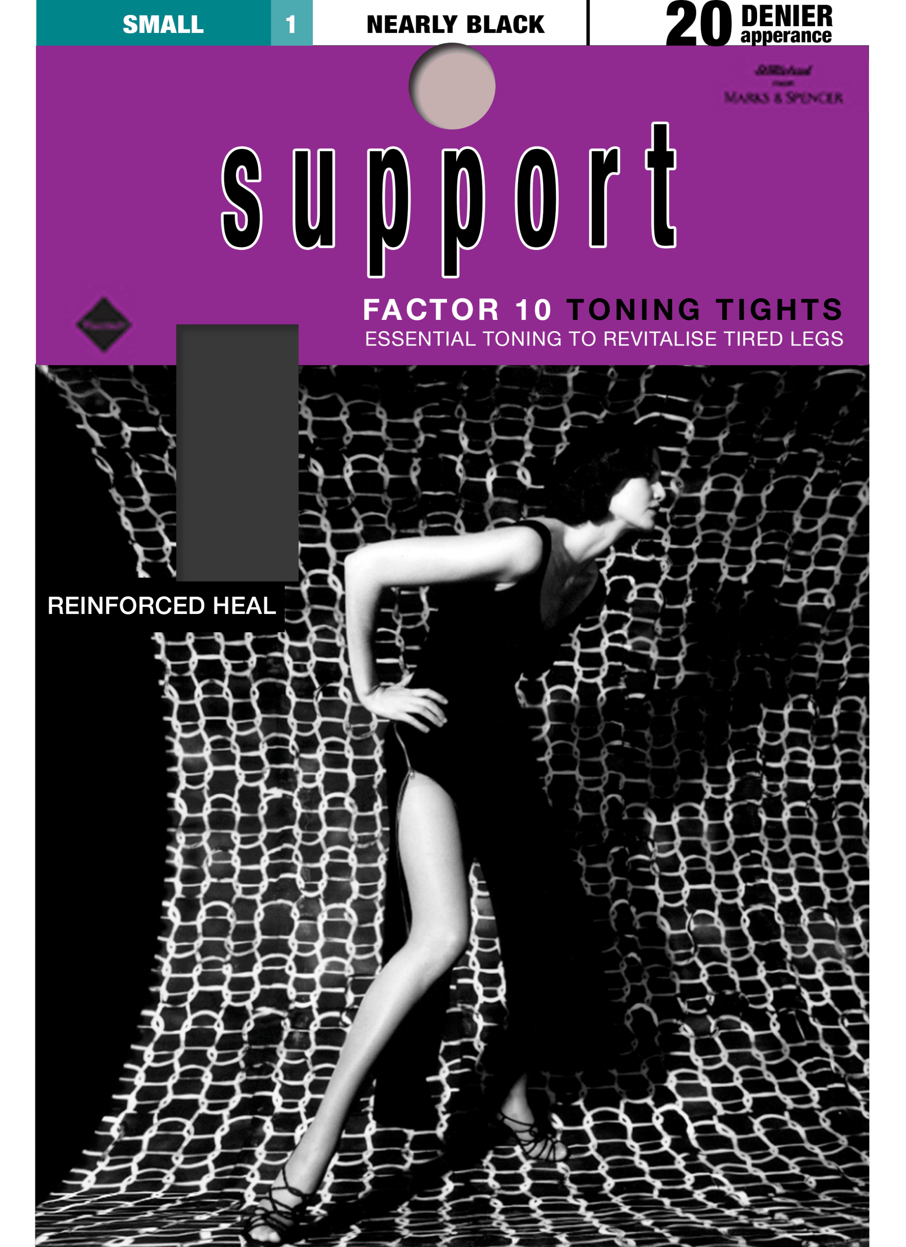 andreas karaiskos business communications through design website and graphic design Support Hosiery Packaging Design