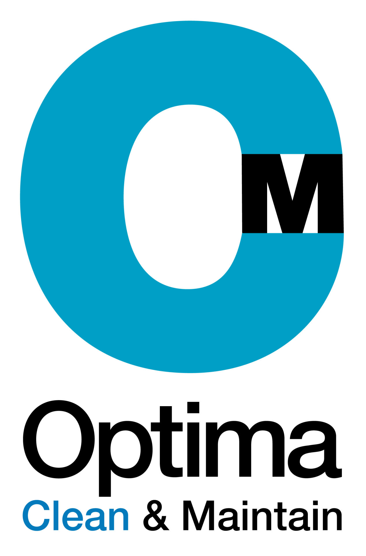 andreas karaiskos business communications through design website and graphic design Optima Cleaning and Maintenance Logo and Wordmark