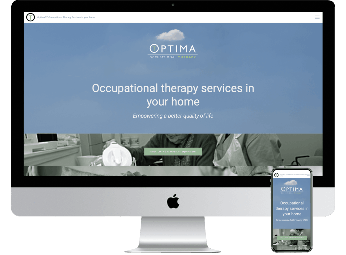 andreas karaiskos business communications through design website and graphic design Optima OT OCCUPATIONAL THERAPY, WEBSITE DESIGN, LOGO LOGOTYPE, CORPORATE IDENTITY