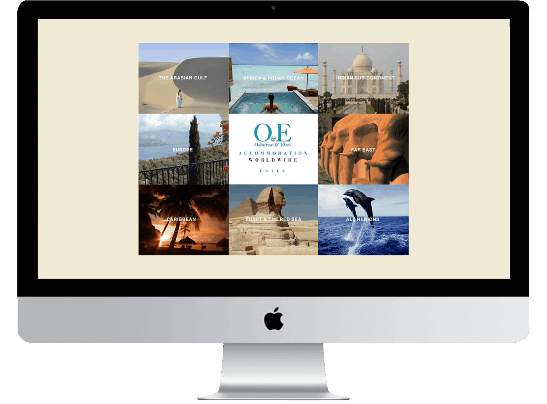 andreas karaiskos business communications through design website and graphic design Osborne&Ebel ACCOMMODATION WORLDWIDE, WEBSITE DESIGN AND ADVERTISING